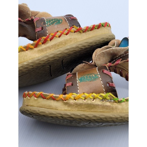 Corkys Shoes Corkys Footwear Red Elite Channel Leather Wedge Sandal